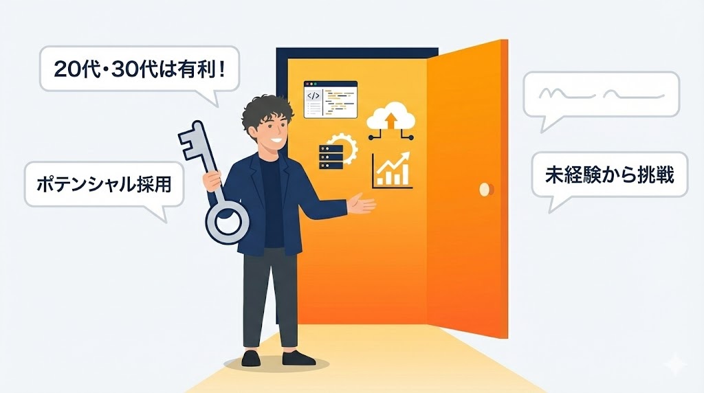 20代～30代は有利