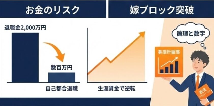 寄り道キャリアデザイン：家族の反対や嫁ブロックへの対処法と説得材料
