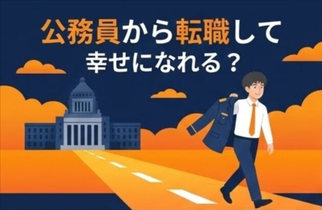 寄り道キャリアデザイン：公務員から転職して幸せになるためのリスクと現実