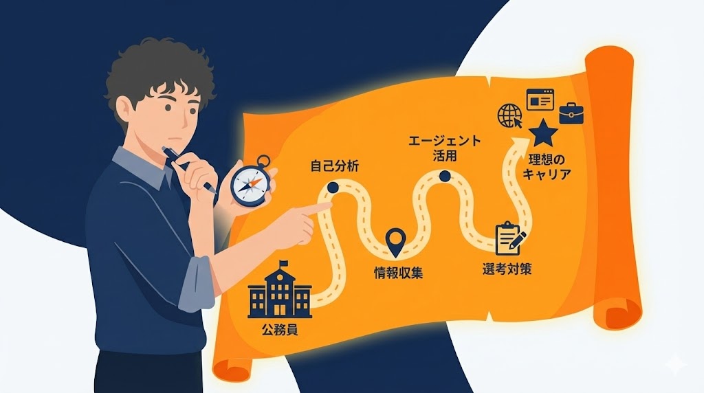 寄り道キャリアデザイン：公務員から転職してよかったを実現する戦略