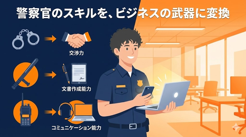 元警察官におすすめの転職エージェント活用術