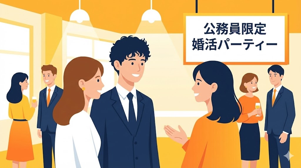 婚活パーティーと出会い