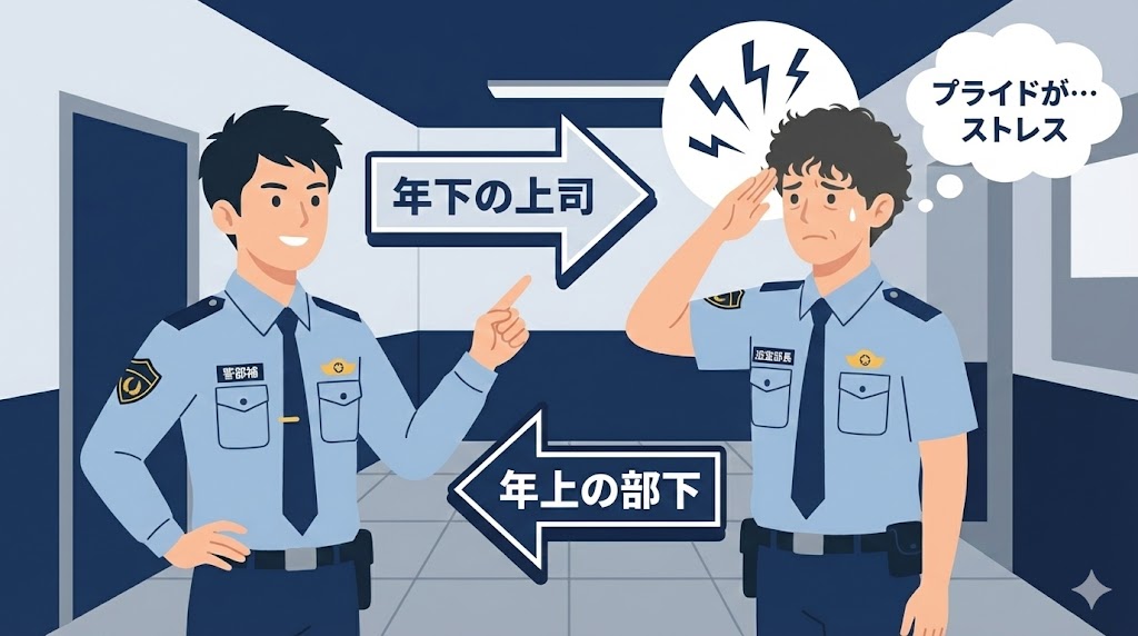 年下上司との人間関係