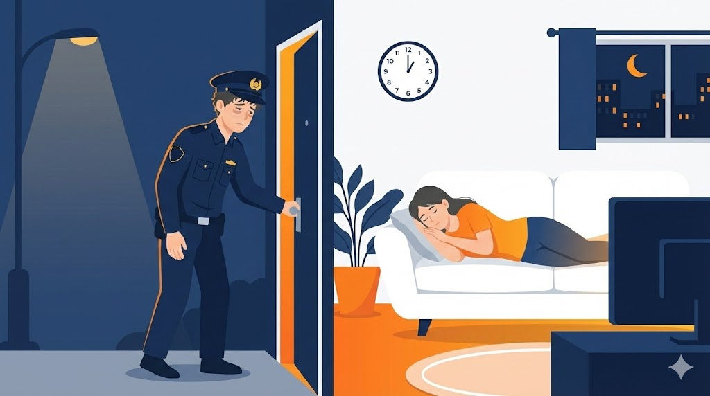 激務で家を空ける頻度とすれ違い生活