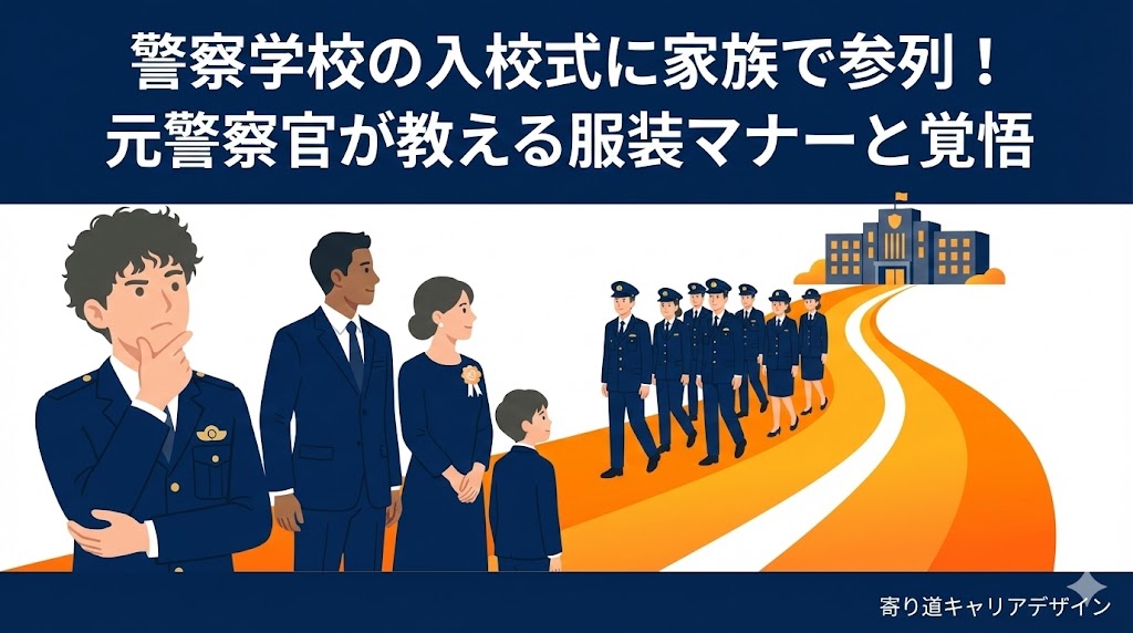 警察学校 入校式 家族