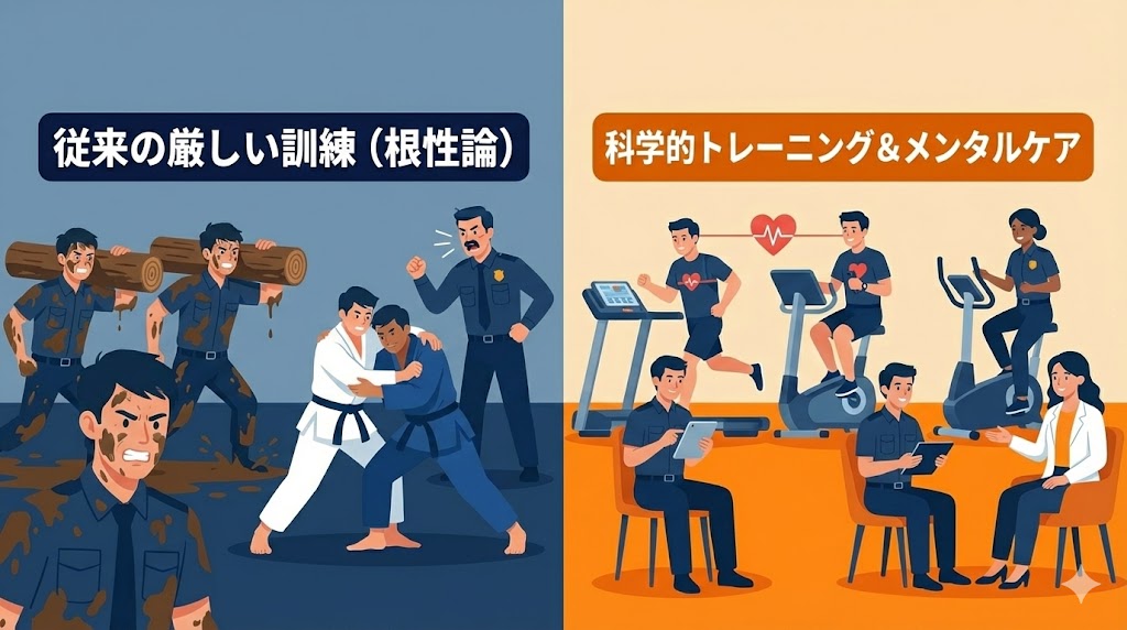 警察学校の期間中に経験する過酷な訓練の具体例