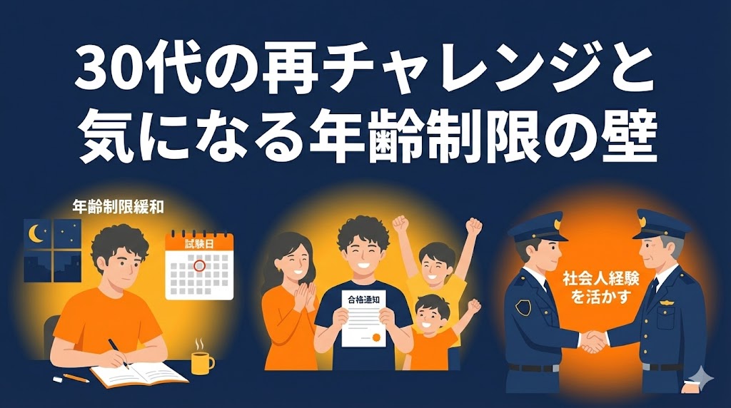 30代の再チャレンジと気になる年齢制限の壁