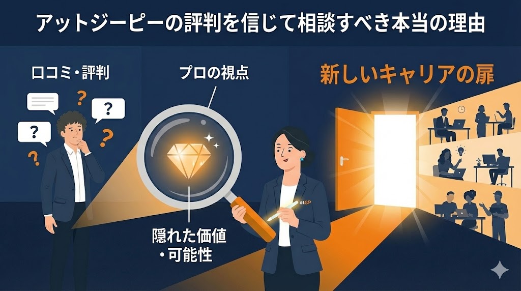 アットジーピーの評判を信じて相談すべき本当の理由