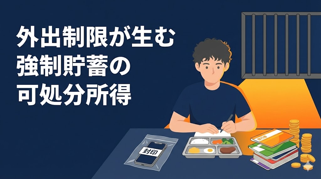 外出制限が生む強制貯蓄の効果と可処分所得