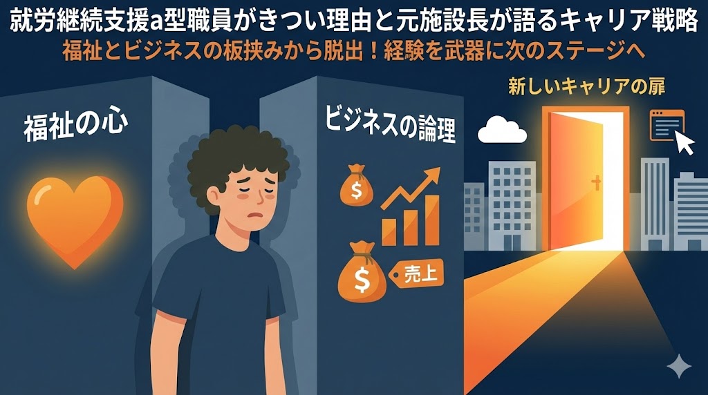 就労継続支援a型 職員 きつい