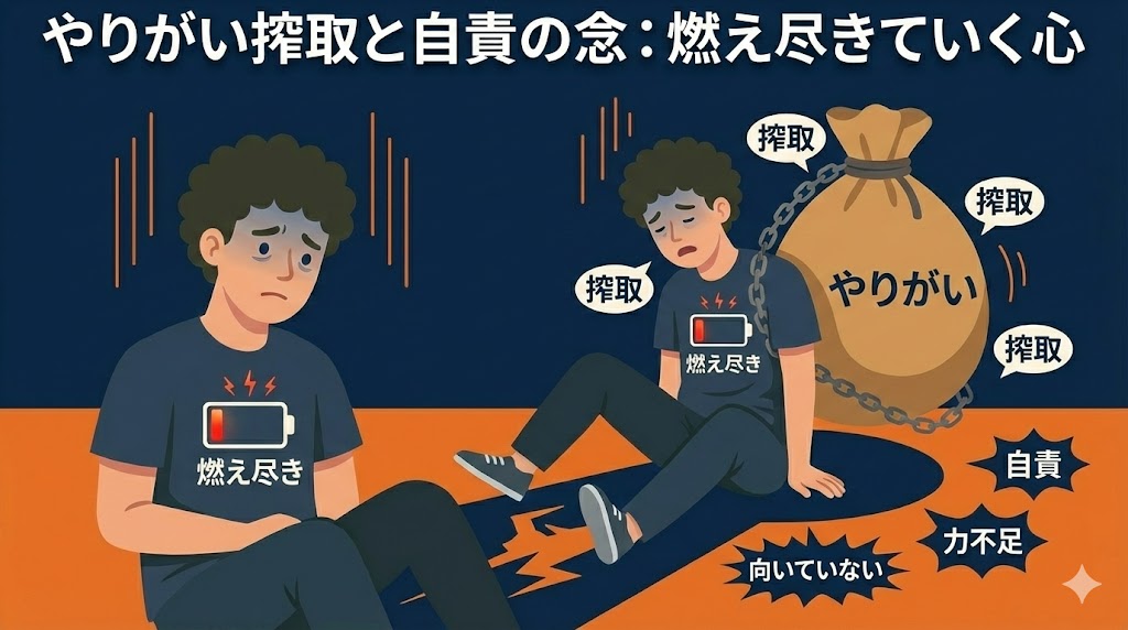 福祉のやりがいを搾取され向いていないと自責する日々