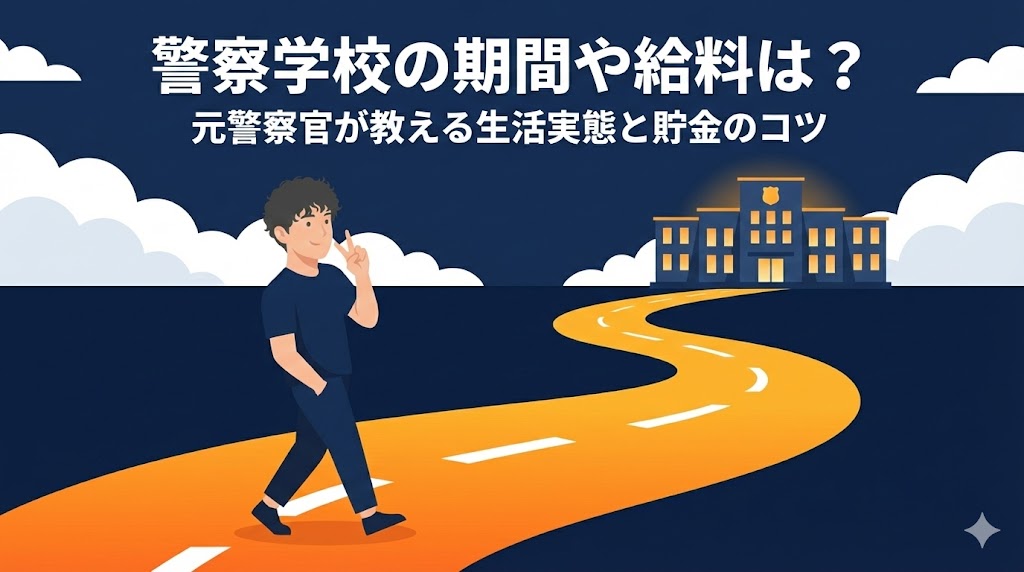 警察学校 期間 給料