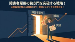 障害者雇用 狭き門