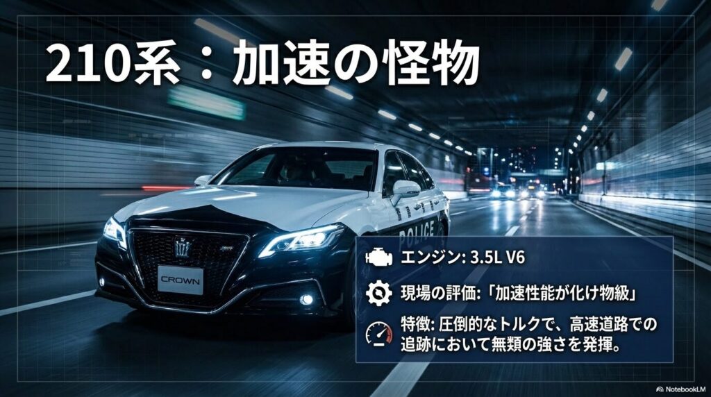 パトカーにクラウン以外が少ないのはなぜか