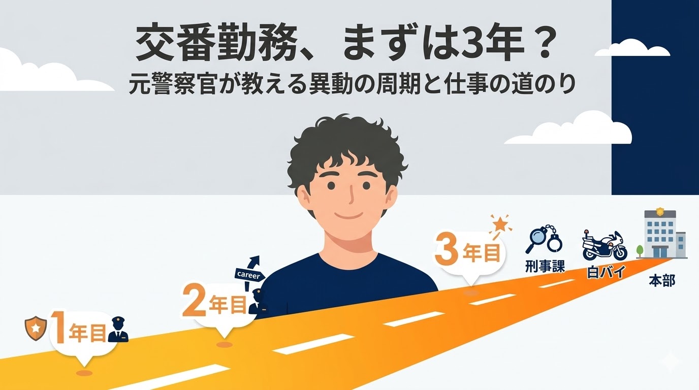 交番 勤務 何年