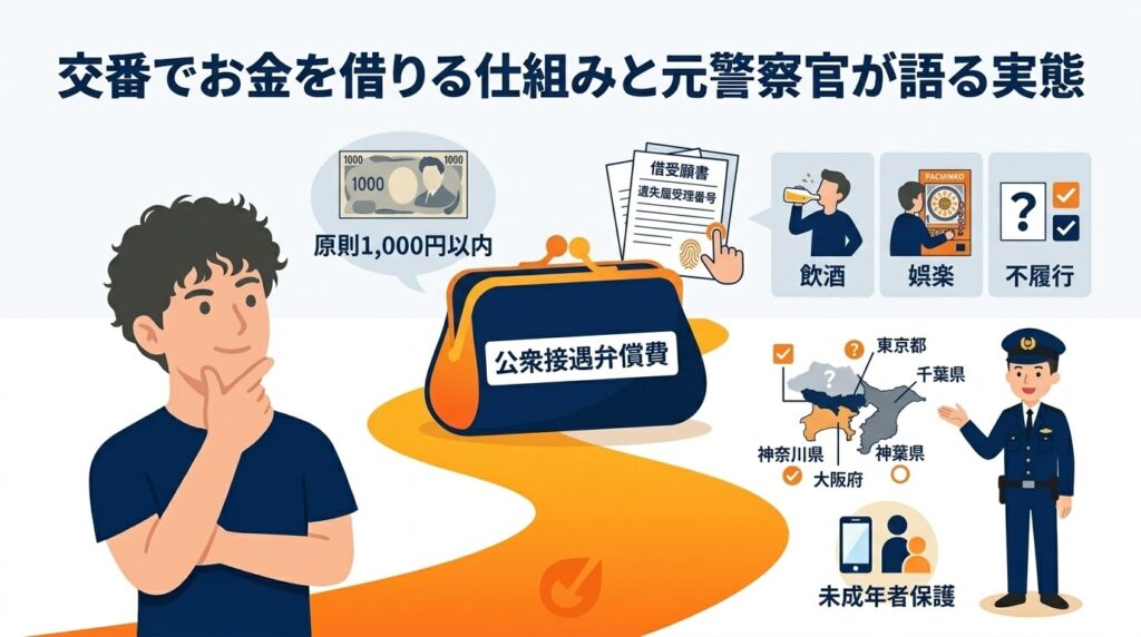 交番でお金を借りる仕組みと元警察官が語る実態