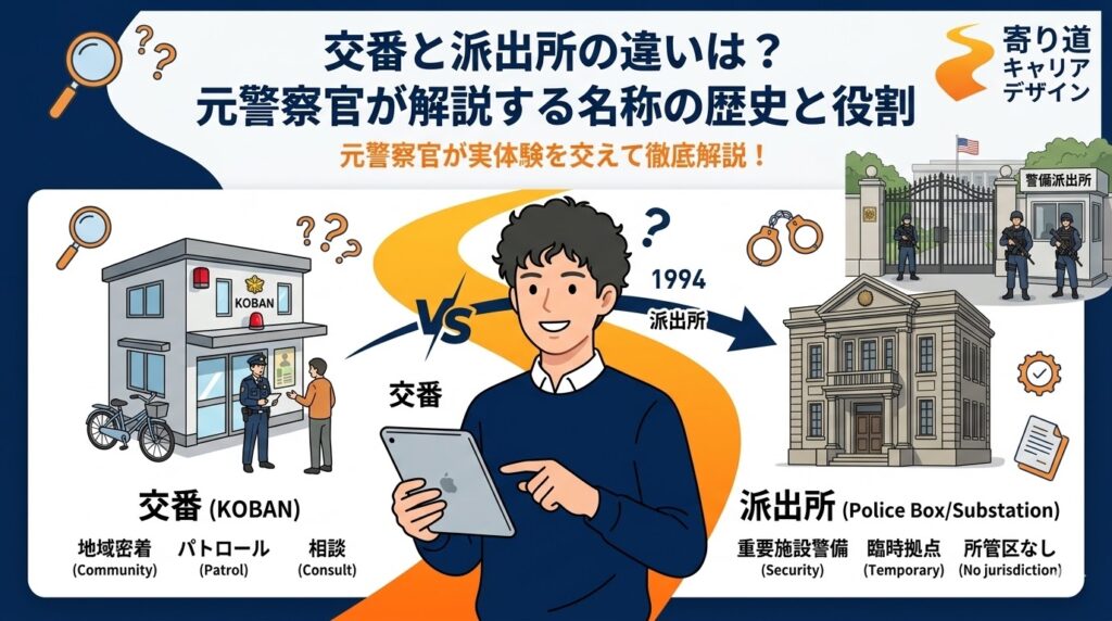 交番と派出所の違い