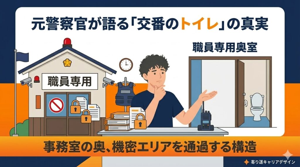 交番のトイレはなぜ借りられない？元警察官が語る真実
