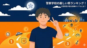 警察学校 厳しい県 ランキング