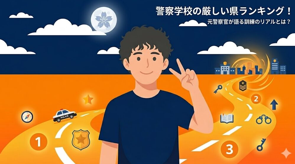 警察学校 厳しい県 ランキング